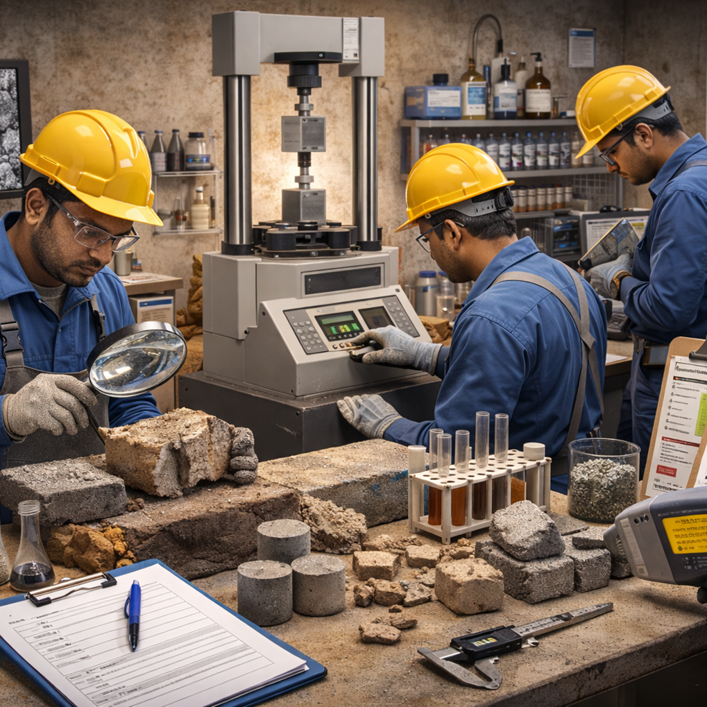 Material inspection & testing